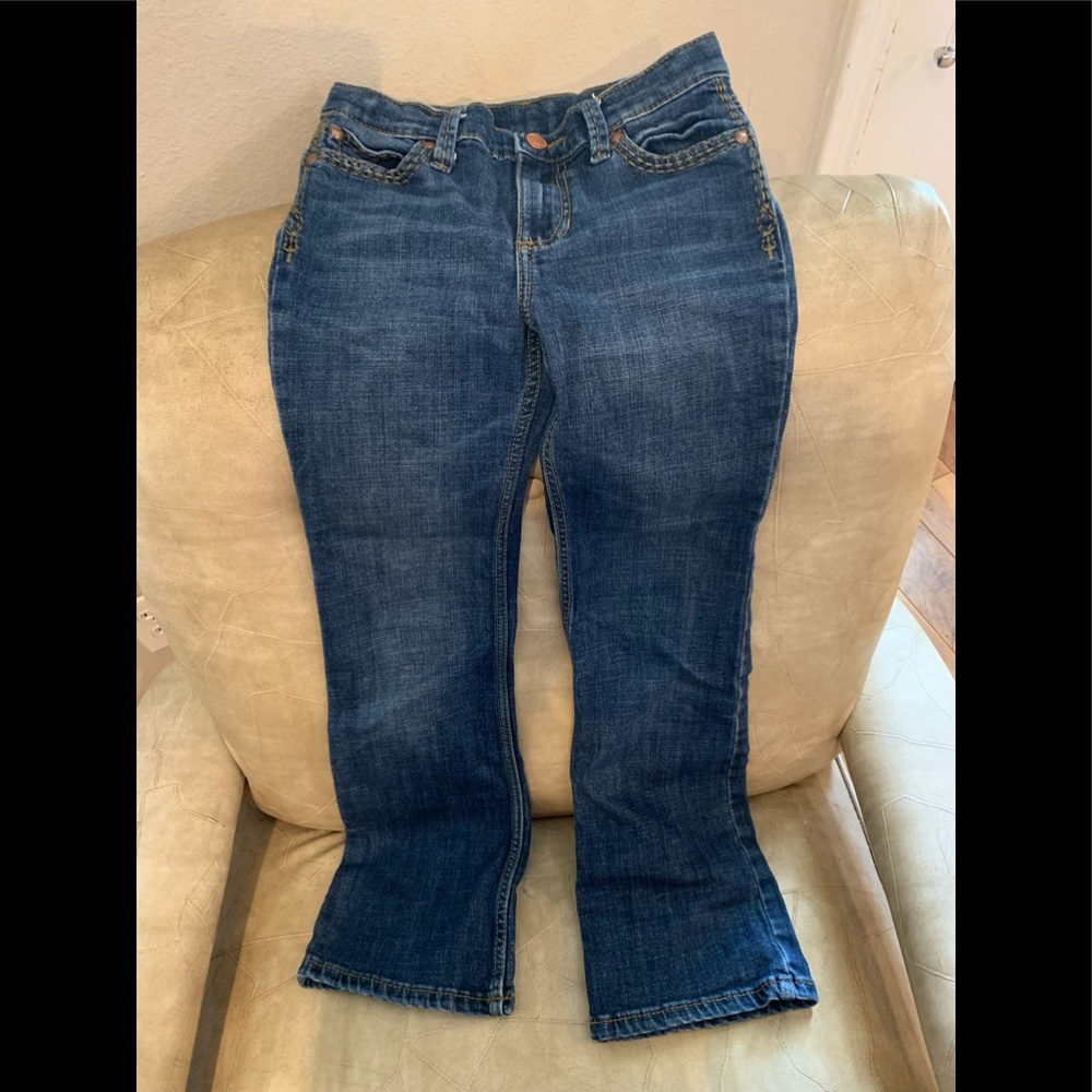 Girls Wrangler Bootcut 12 slim with bonus shoes